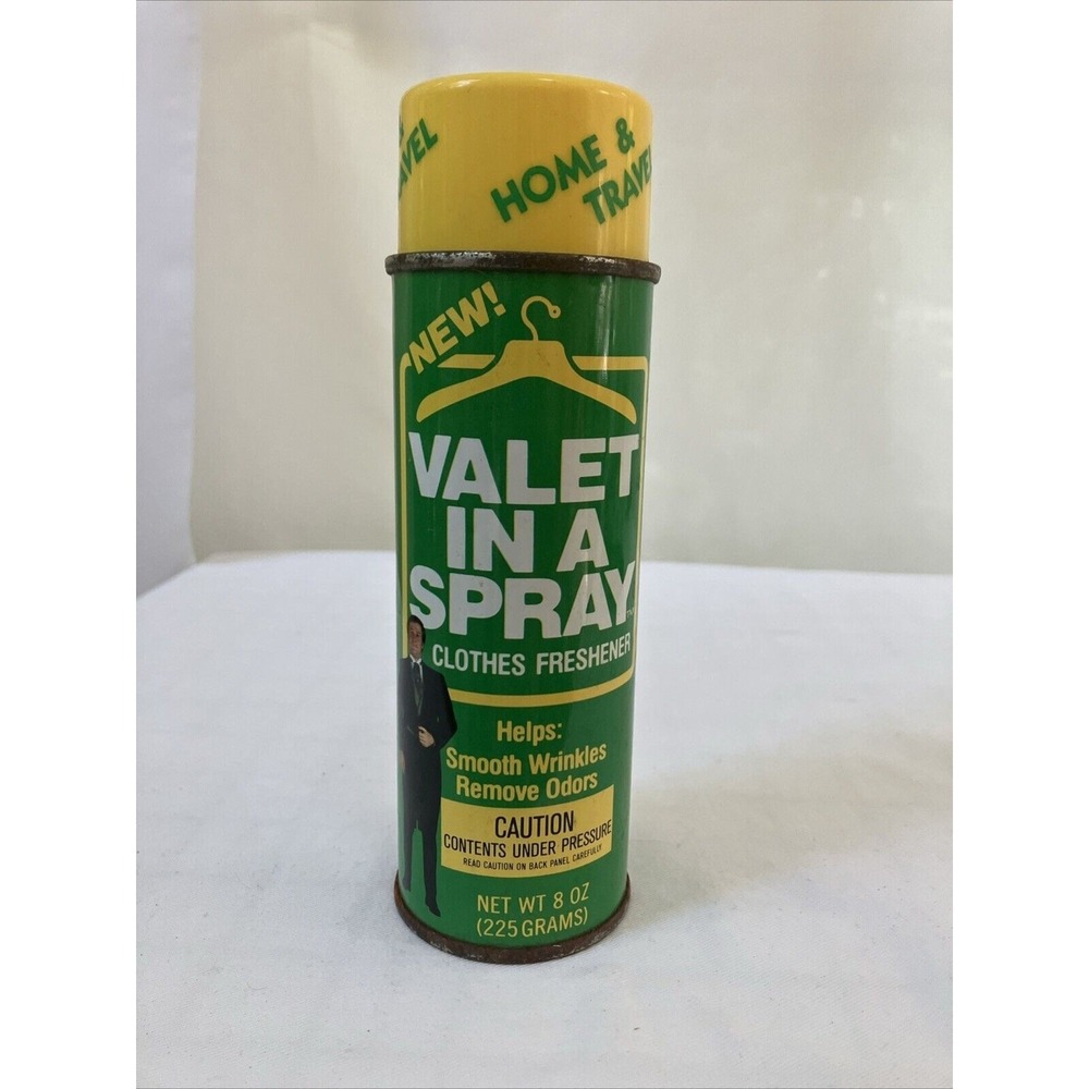 Valet in a spray clothes freshener new HTF rare Movie Prop Vintage Kitch